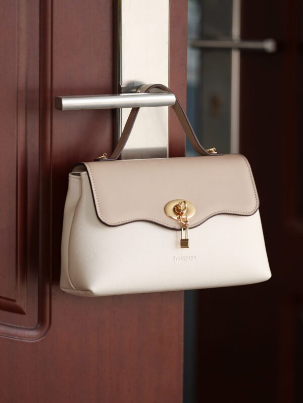 Prettyzys Manufacturer Custom Metal Logo Big Classic Crossbody Bag, Fashion Vintage Classy Ladies PU Leather Handbags for Women - 图片 6