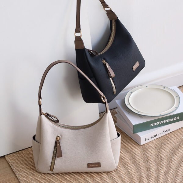 Prettyzys PU Leather Handbags Tote Bag for Women, Ladies Shoulder Bags - 图片 2