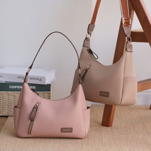 Prettyzys PU Leather Handbags Tote Bag for Women, Ladies Shoulder Bags - 图片 4