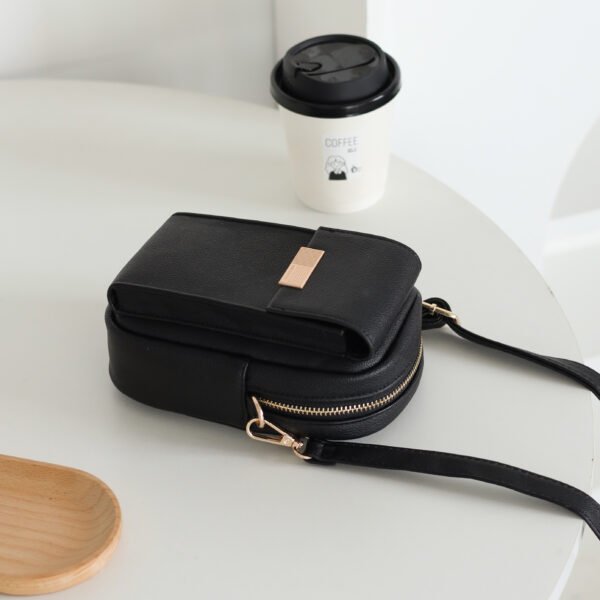 Fashion Magnetic Zipper Waterproof PU Leather Purse Wallet - 图片 6