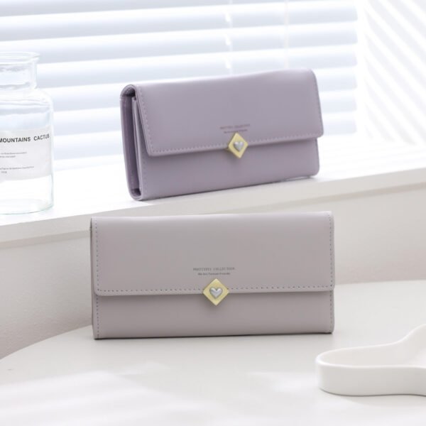 Custom Logo Purse Minimalist Card Wallet - 图片 4