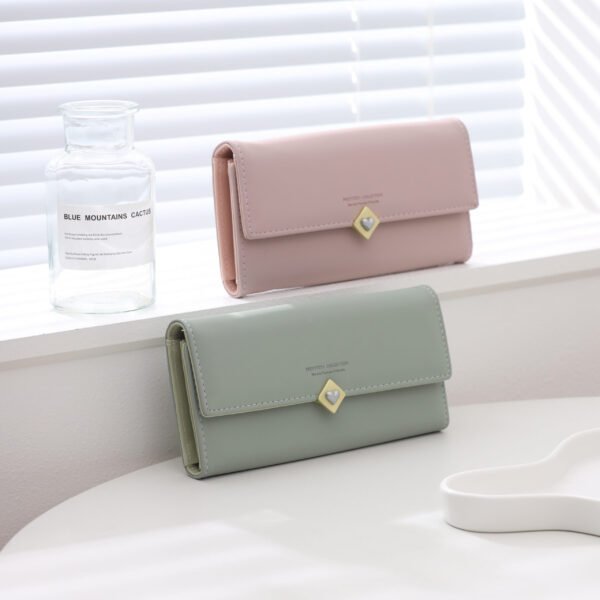 Custom Logo Purse Minimalist Card Wallet - 图片 3