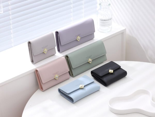 Custom Logo Purse Minimalist Card Wallet