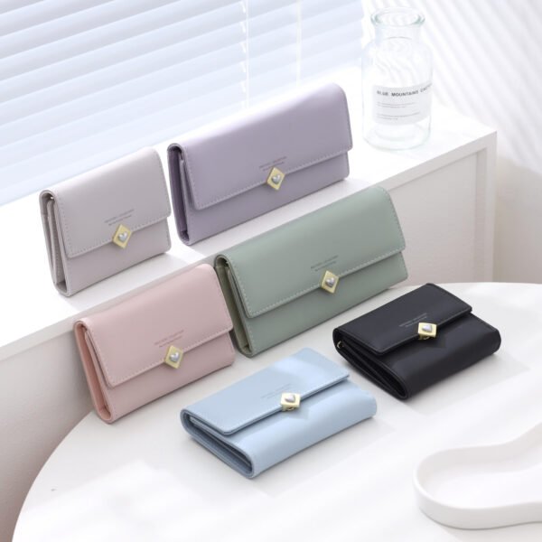 Custom Logo Purse Minimalist Card Wallet