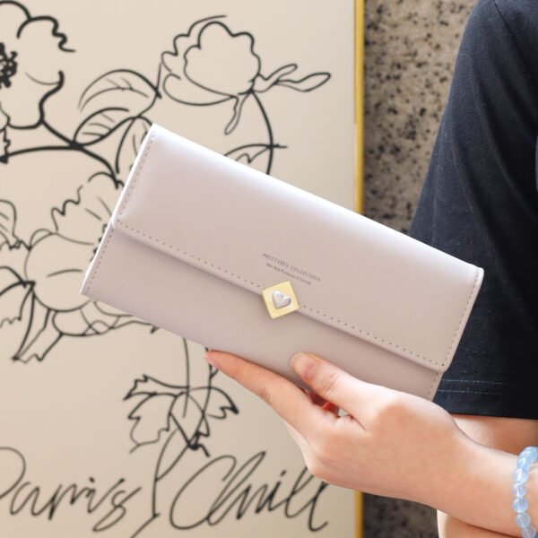 Custom Logo Purse Minimalist Card Wallet - 图片 6