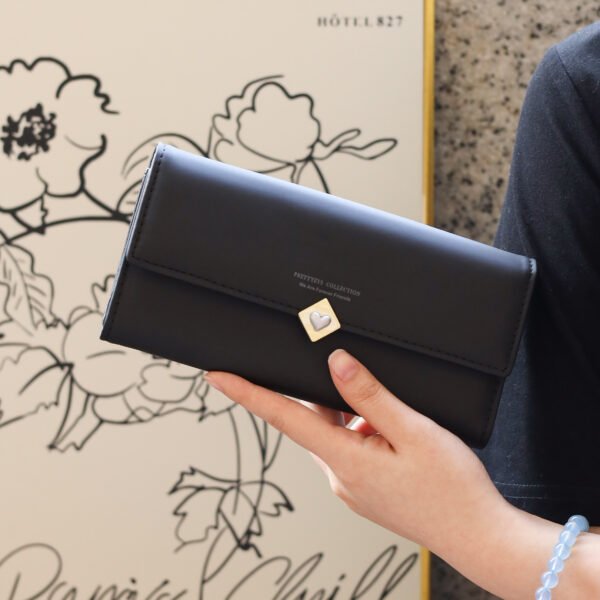 Custom Logo Purse Minimalist Card Wallet - 图片 7