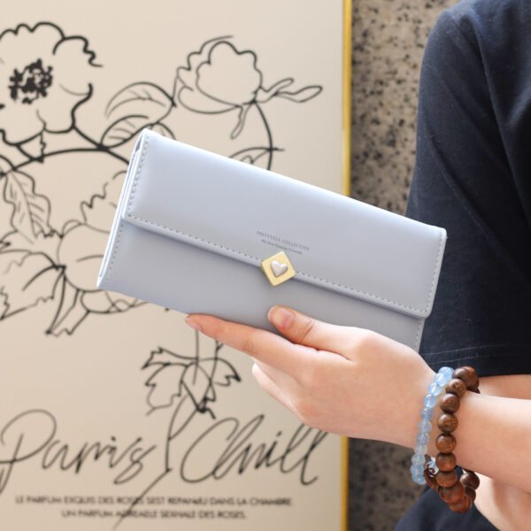 Custom Logo Purse Minimalist Card Wallet - 图片 11
