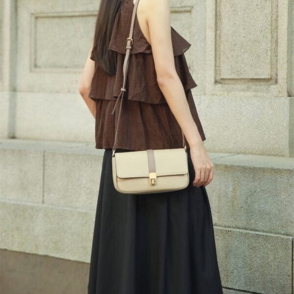 Fashion Handbag for Woman Wholesale with Buckle PU Leather - 图片 3
