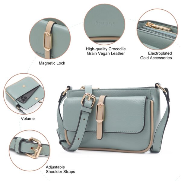 Prettyzys High Quality Wholesale Leather Ladies Tote Bags - 图片 4